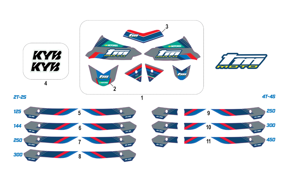 2T/4T EN MY 2026 - KIT ADESIVI EN